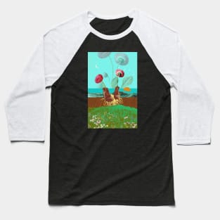 BOOTS & FLOWERS Baseball T-Shirt